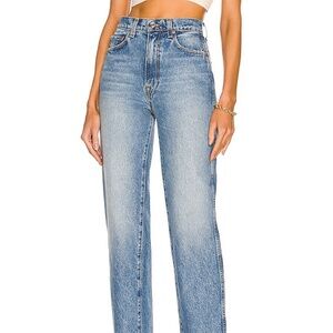 GRLFRND Sara Super High Rise Slim Straight